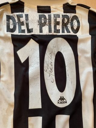 Maglia originale Juventus Kappa, taglia XL (L006)