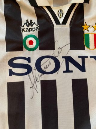 Maglia originale Juventus Kappa, taglia XL (L006)