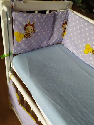 Cuna colchón.