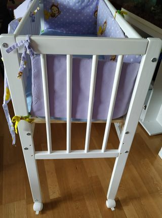 Cuna colchón.