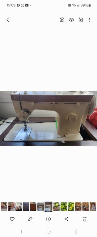 Maquina de coser SINGER electrica