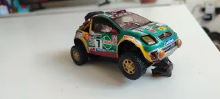 Coche slot artesanal raid scalextric