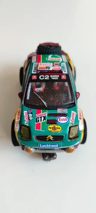 Coche slot artesanal raid scalextric