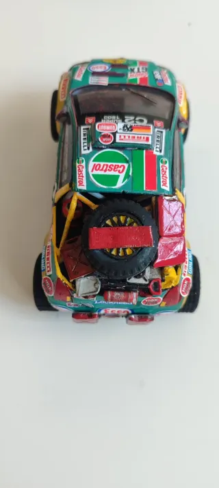 Coche slot artesanal raid scalextric