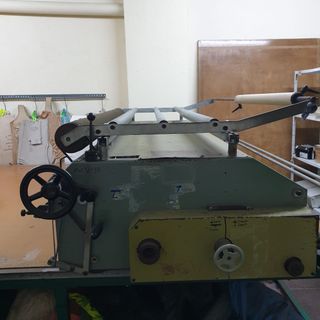 Cortador mesa 10m, carro y sierra cinta