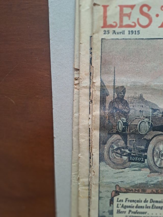 "LES ANNALES", revista francesa.