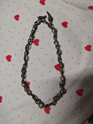 Colgante cadena metal