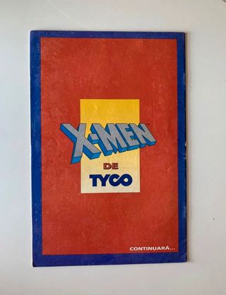 Comic promocional X men de las figuras Tyco
