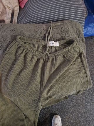 Pantalón palazzo de bambula