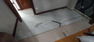 Instalación suelo laminado