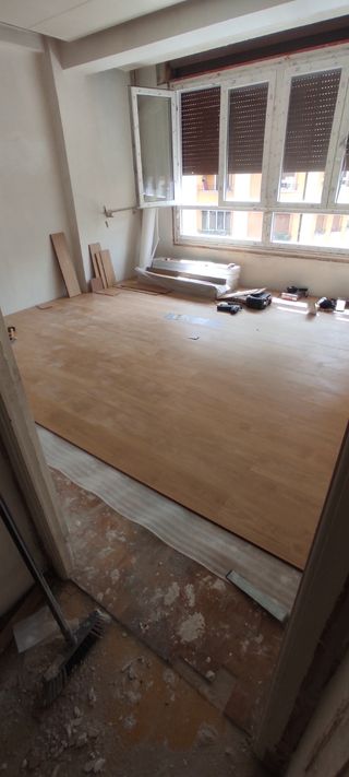 Instalación suelo laminado