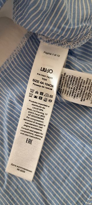 Blusa LiuJo kids