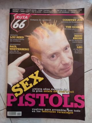 Revista Ruta 66. Sex Pistols.