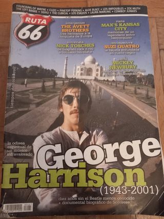 Revista Ruta 66. George Harrison.