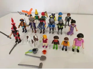Superlote de muñecos playmobil