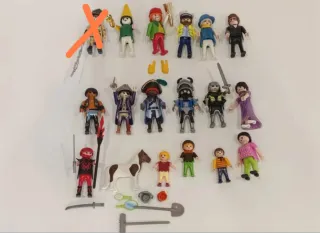 Superlote de muñecos playmobil