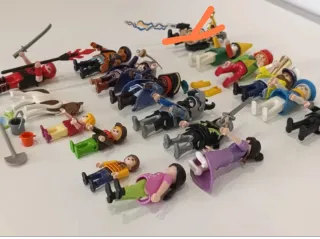 Superlote de muñecos playmobil
