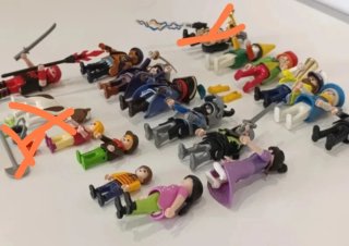 Superlote de muñecos playmobil