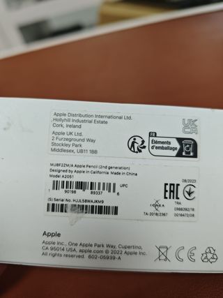 Apple Pencil (2.a Generación) #WAJKM9