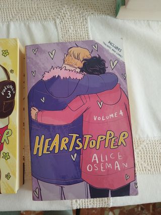 Colección Heartstopper 1, 2, 3 y 4. Dos chicos jun