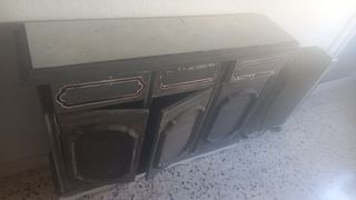 Mueble aparador para restaurar con marmol