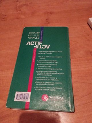 DICCIONARIO PRACTICO DE FRANCES ACTIF SANTILLANA FRANÇAIS