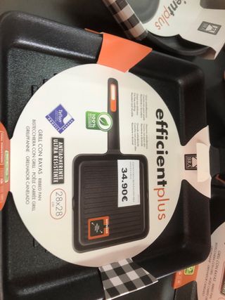 Grill Bra Efficient Plus 28x28cm