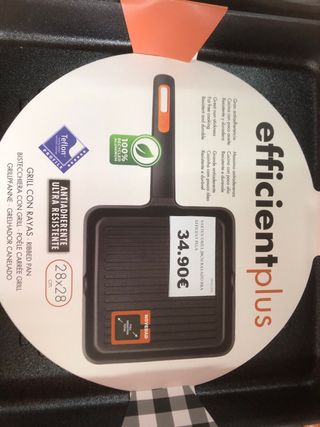 Grill Bra Efficient Plus 28x28cm