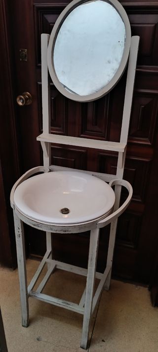 . 40€ Mueble con Lavabo con espejo vintage