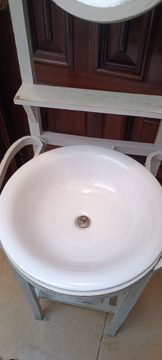 . 40€ Mueble con Lavabo con espejo vintage