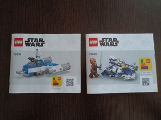 Manuales instrucciones Lego Star wars