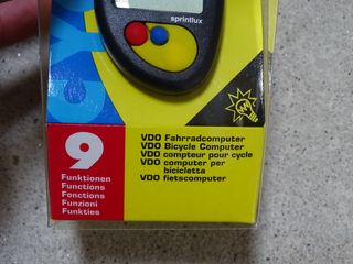VDO Sprintlux bicycle computer edição especial