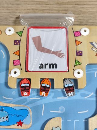 Laberinto magnético palabras