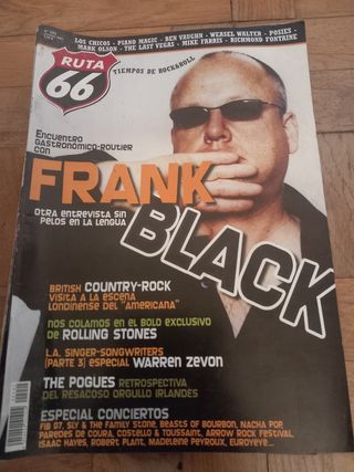 Revista Ruta 66. Frank Black
