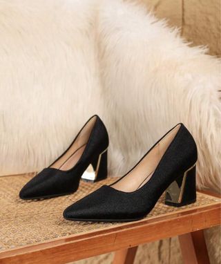 Zapatos de tacón grueso talla 41