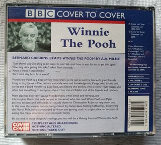 Winnie the Pooh Audiobook 3 cd's