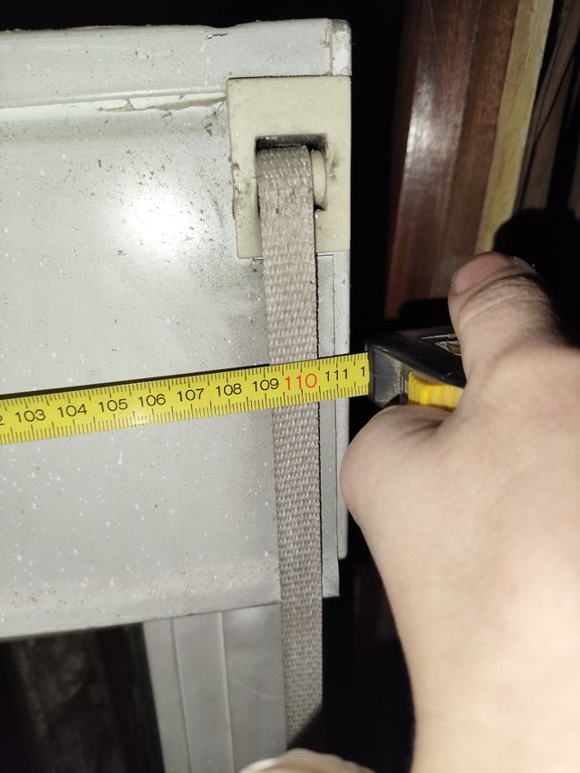 Ventana climalit con persiana