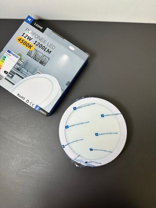 Plafoniera led bianca