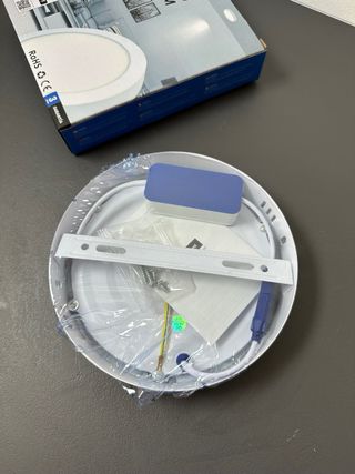 Plafoniera led bianca