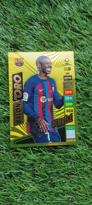 Cromo Adrenalyne Dembelé Balón de Oro