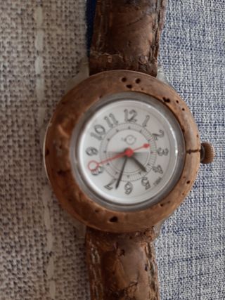 Orologio in sughero vintage