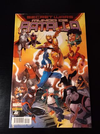 Secret Wars Mundo de Batalla no 1