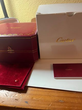 Caja estuche cartier