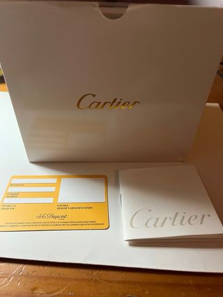 Caja estuche cartier