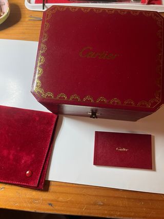 Caja estuche cartier