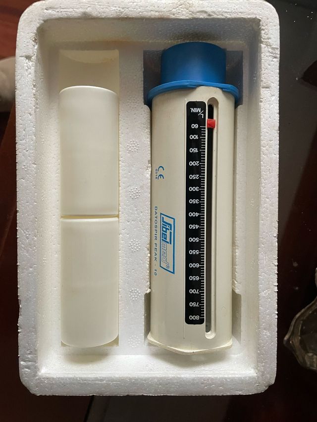 Medidor de flujo espiratorio