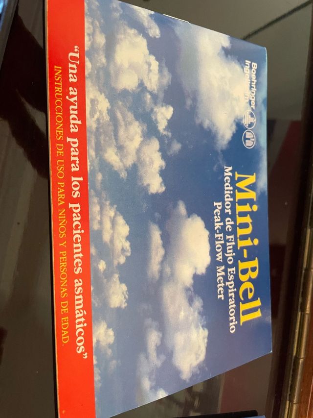 Medidor de flujo espiratorio