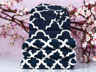 4 piezas de cama 90 tamaño individual color azul