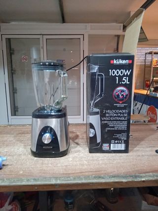 Batidora vaso cristal