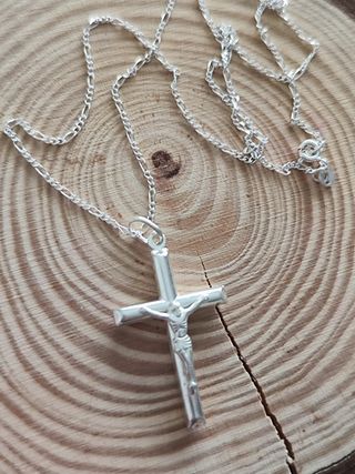 Crucifijo plata 